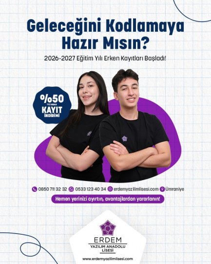 Erken Kayıt Dönemi Başladı!