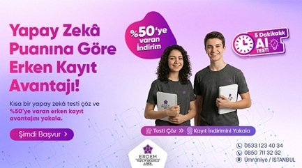 Yapay Zeka Puanına Göre Erken Kayıt Avantajı!